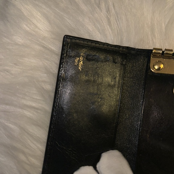 Cartier Key holder Key case Black Woman Authentic GUC - Picture 9 of 10